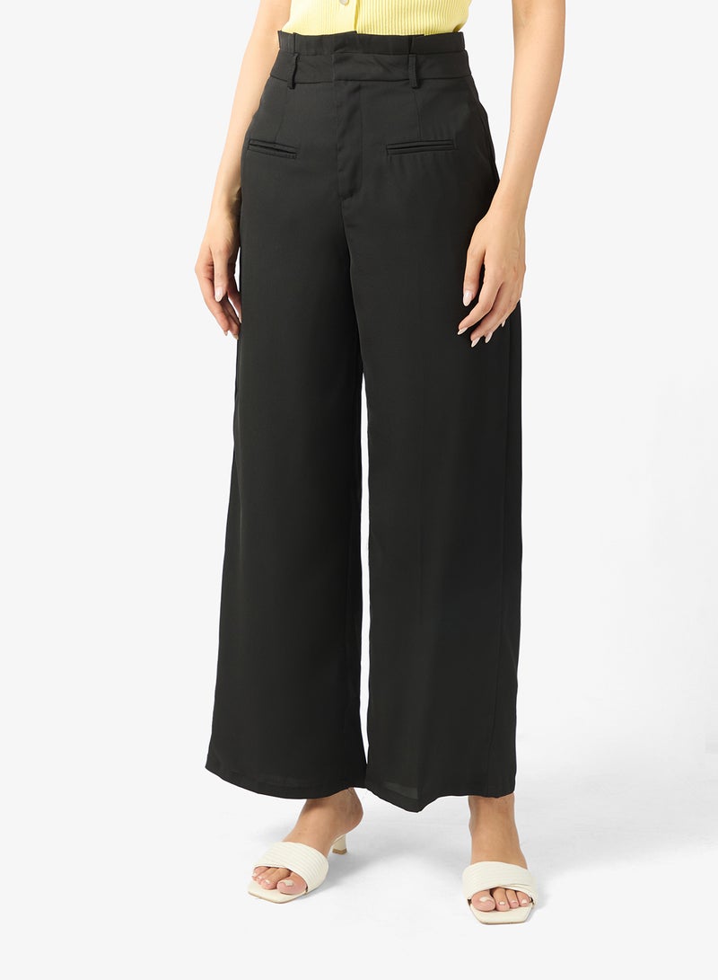 ELLA High Waisted Tailored Trouser - Image 1