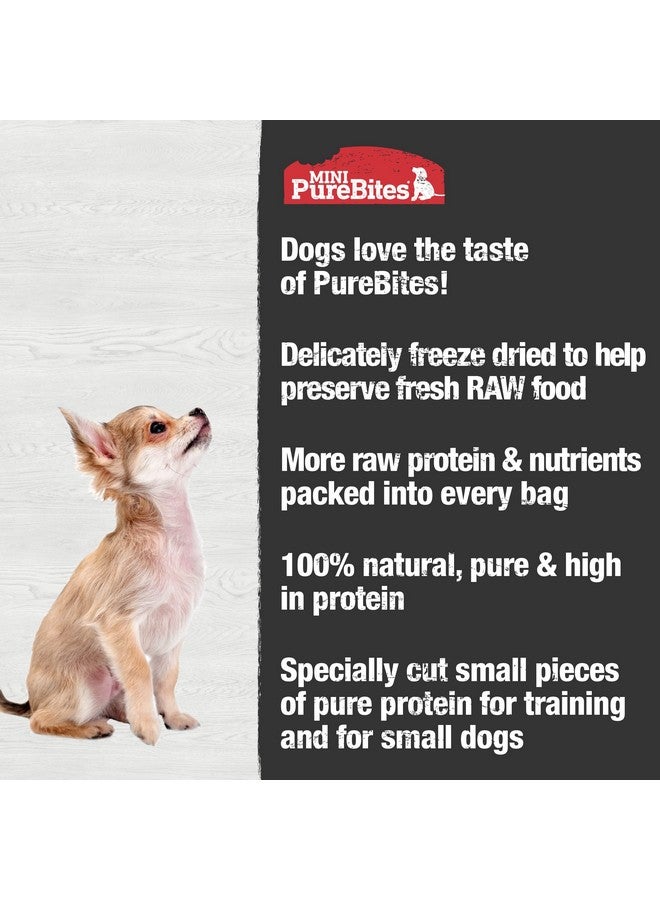 PureBites Mini Chicken Freeze Dried Dog Treats, 1 Ingredient, Made in USA, 2.1oz - Image 4