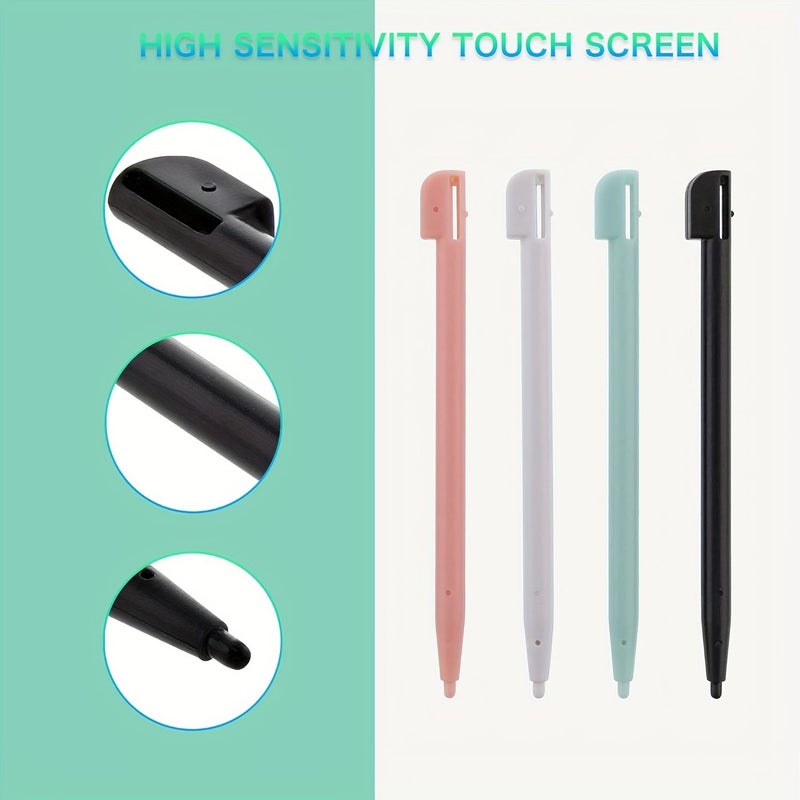 Stylus Pen For Nintendo DS Lite 4 Pack Stylus Replacement Pens Plastic Multi Color Combo Touch Set - Image 5