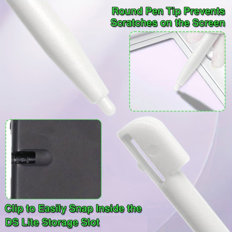 Stylus Pen For Nintendo DS Lite 4 Pack Stylus Replacement Pens Plastic Multi Color Combo Touch Set - Image 3