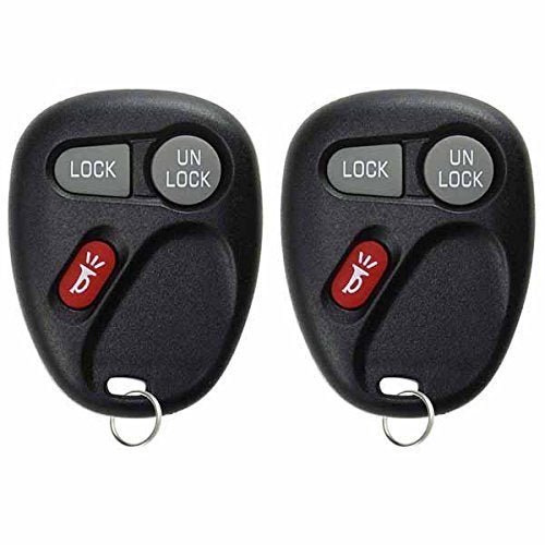 KeylessOption Key Fob Replacement for 1998 1999 2000 2001 2002 Chevrolet Chevy Silverado Suburban Tahoe GMC Yukon Sierra Oldsmobile Keyless Entry Remote Control, 3-Button 15732803-2 Pack - Image 5