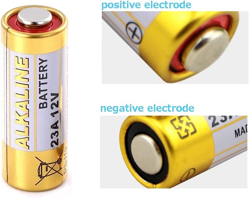 TECHBLAZE 23A Alkaline Battery 12V High Voltage Cell Batteries for Car Remote Control Lighter & Ther Electronics 23AE-C5 A23 MN21 LRV08 (Pack of 5) - Image 2