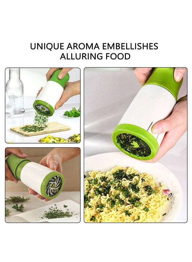 ShebSheb Hand Pressure Vegetable Slicer, Spice Grinder Grater, Vegetable Cutter with Stainless Steel Blades, Safe, Simple, Easy to Clean - Image 3