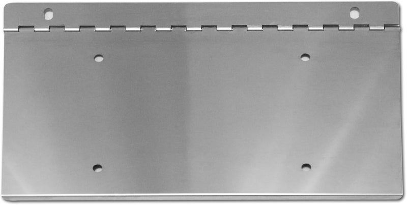 RoadWorks 10171 Stainless Steel Universal Hinged License Plate Holder - Image 1