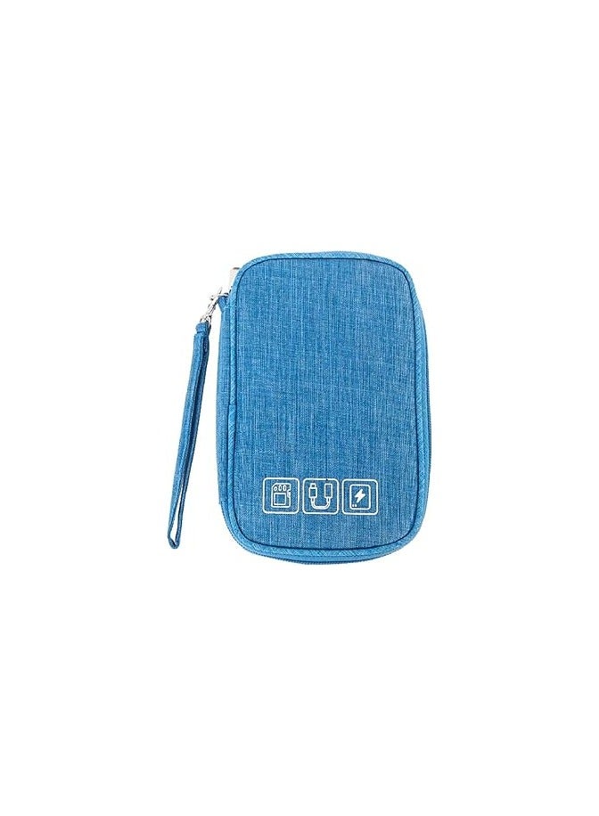 PROMASS Travel Cable Organizer Bag, Portable Cable Organizer, Small Waterproof Electronic Accessories Storage Bag for Charger, Cable - Image 2