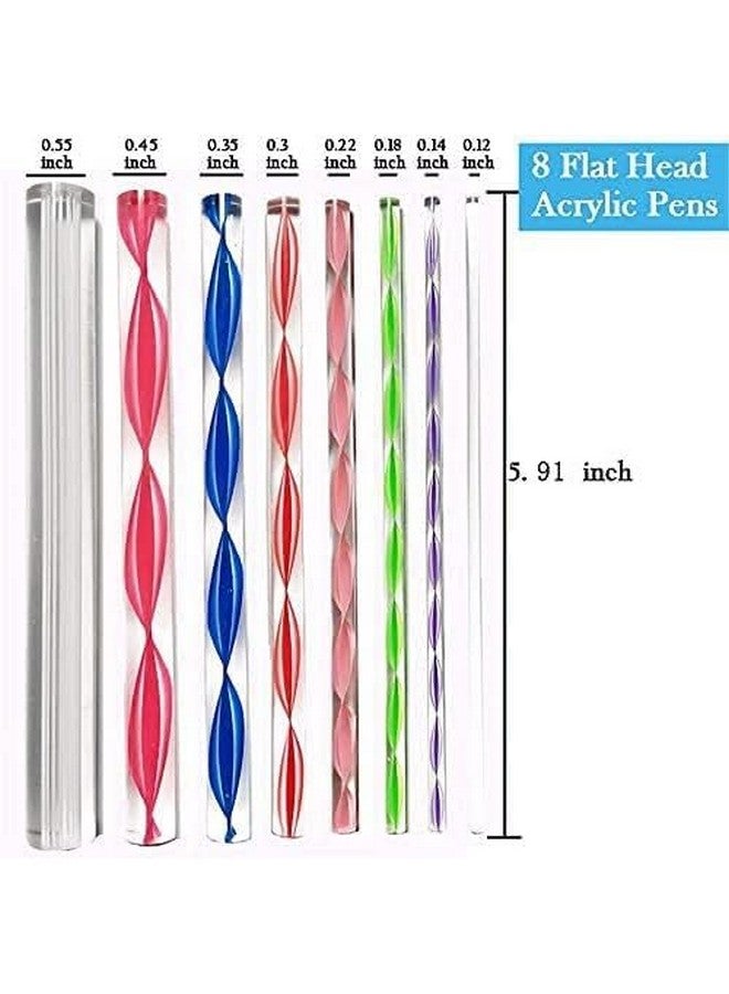 شميت أدوات SCHMIDT لتنقيط الماندالا، ومجموعات طلاء الصخور، وفن الأظافر، والطين البوليمري، ومستلزمات DIY مع قلم نقطة الكرة، وكرة النمذجة المعدنية (أداة ماندالا مكونة من 8 قطع وأداة تنقيط مكونة من 5 قطع) متعددة الألوان - Image 2