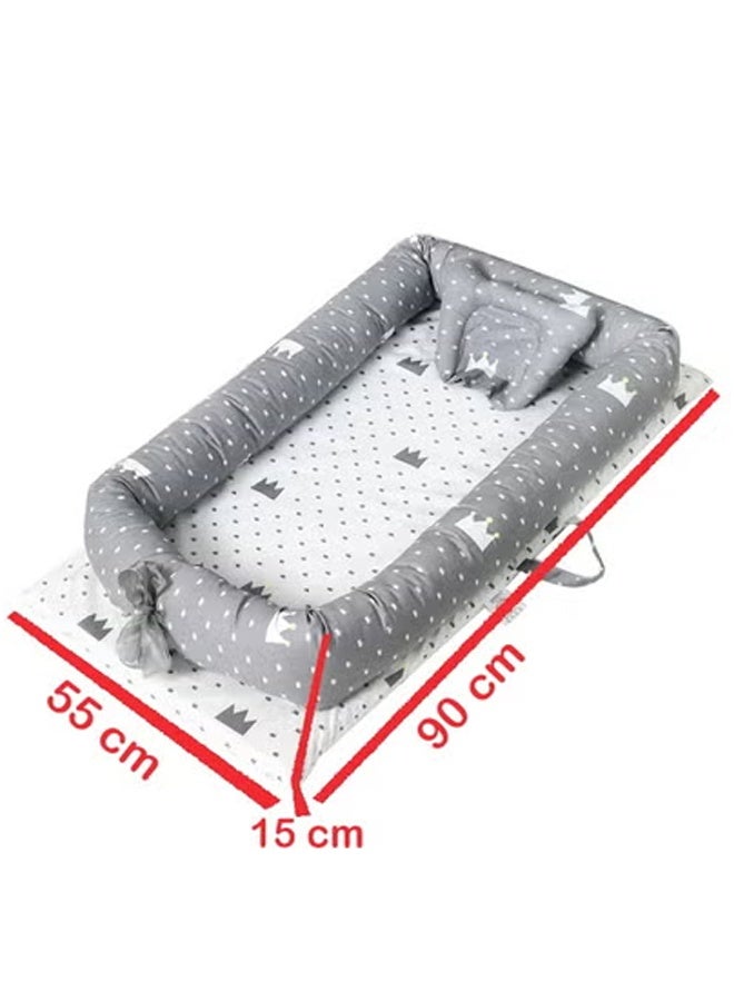 NKX The Ultimate Pure Cotton Portable Crib for Newborn - Image 5