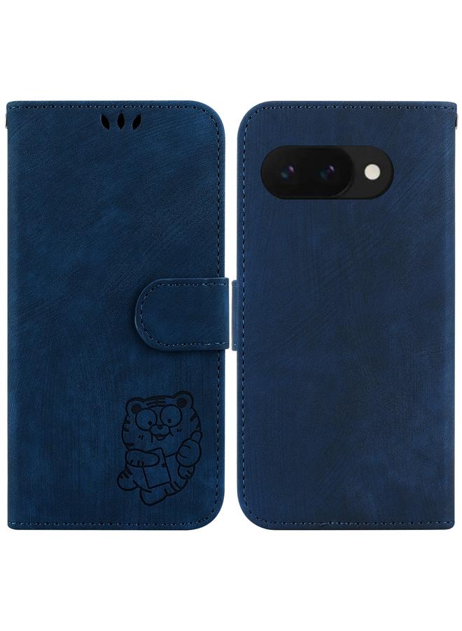 اس-توب جراب لهاتف Google Pixel 9a جراب هاتف جلدي منقوش عليه نمر صغير - Image 1