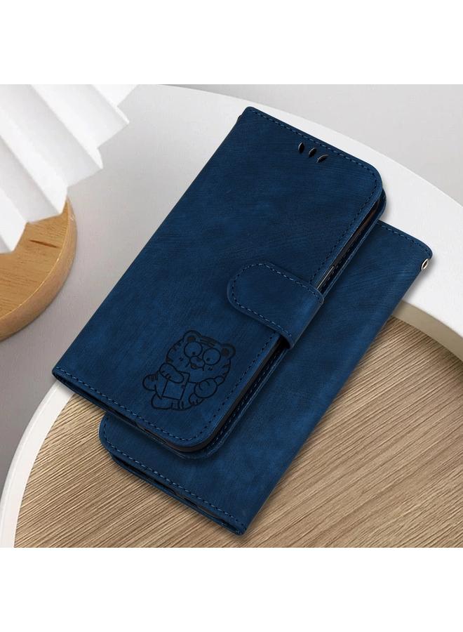 اس-توب جراب لهاتف Google Pixel 9a جراب هاتف جلدي منقوش عليه نمر صغير - Image 2