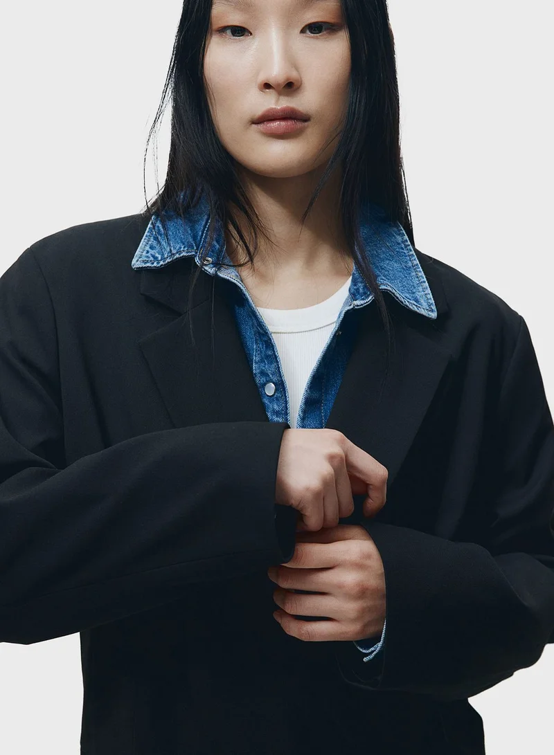 H&M Double Breasted Blazer