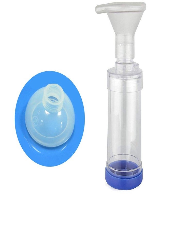 lifevv Aerosol Chamber Inhaler Spacer for Cats -with 2 High-Quaility Silicone Masks - Helps Cats with Breathing & Delivering Medication Fits - Image 1