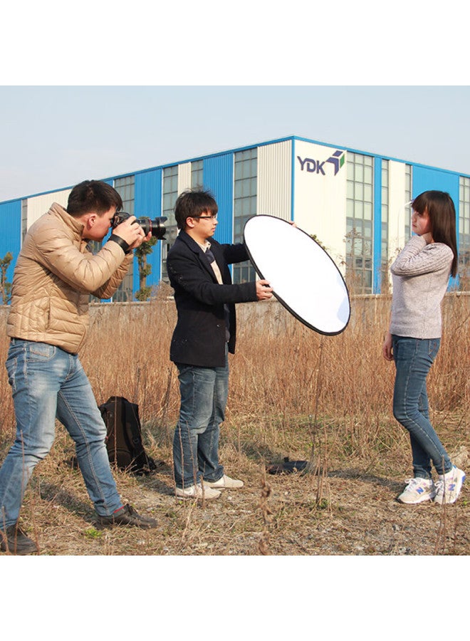 BEIYANG Cm 5-in Reflector, Photography Studio Foldable Fill Light, Portable Outdoor Photography Softbox, Gold Silver Black White Color Equipment, Light Blocking, Light Shielding, Lighting Board, Shooting Props - Image 4