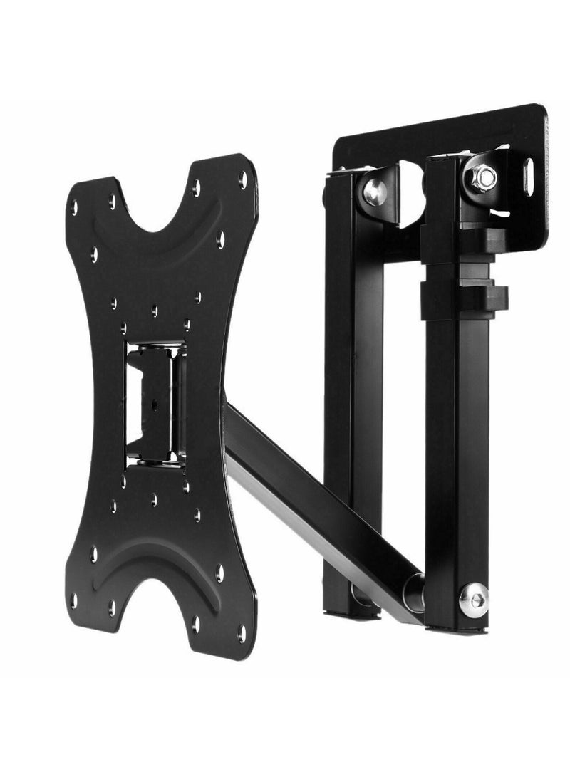 Wtech Premium LED LCD Plasma PDP Flat Panel TV Wall 180 Degree Horizontal Rotate Mount CP302 (Suitable For 14 Inch - 42 Inch) Black - Image 1