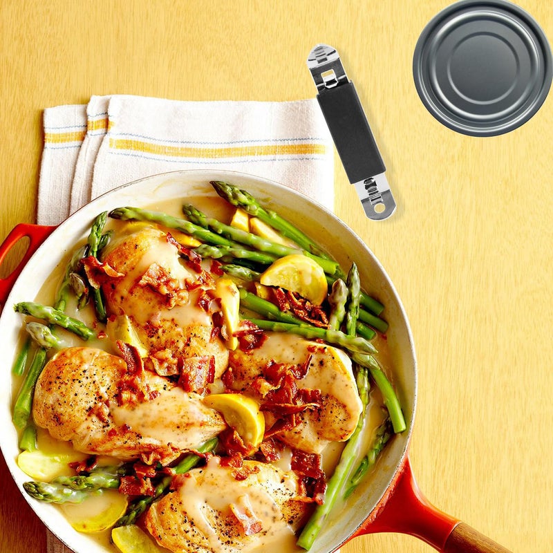 Home Basics Bottle Opener Kitchen Tools, Black - Image 2