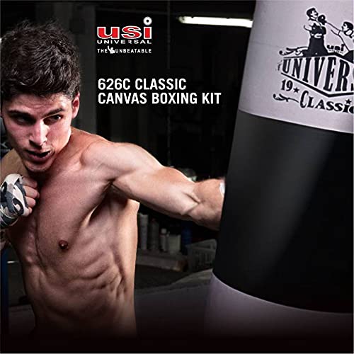 USI UNIVERSAL THE UNBEATABLE Boxing Punching Bag, 626C Classic Tough Canvas 3.5 Feet UnFilled Boxing Bag, Punching Bag Without Chain For Kickboxing, Heavy 20oz Canvas Material, Reinforced Hitting Area - Image 3