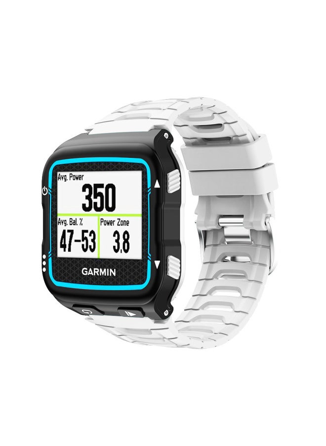 Lumos For Jiaming Garmin Forerunner 920XT Smart Watch Monochrome Silicone Strap-Color:Red