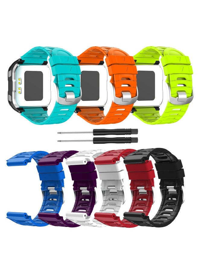 Lumos For Jiaming Garmin Forerunner 920XT Smart Watch Monochrome Silicone Strap-Color:Red