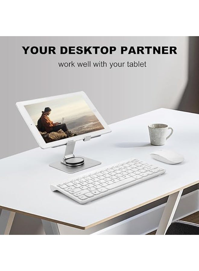 360° Rotating Tablet Stand – Adjustable & Stable Holder for Desk, Bed, or Kitchen – Perfect for Work, Study & Entertainment - Image 4