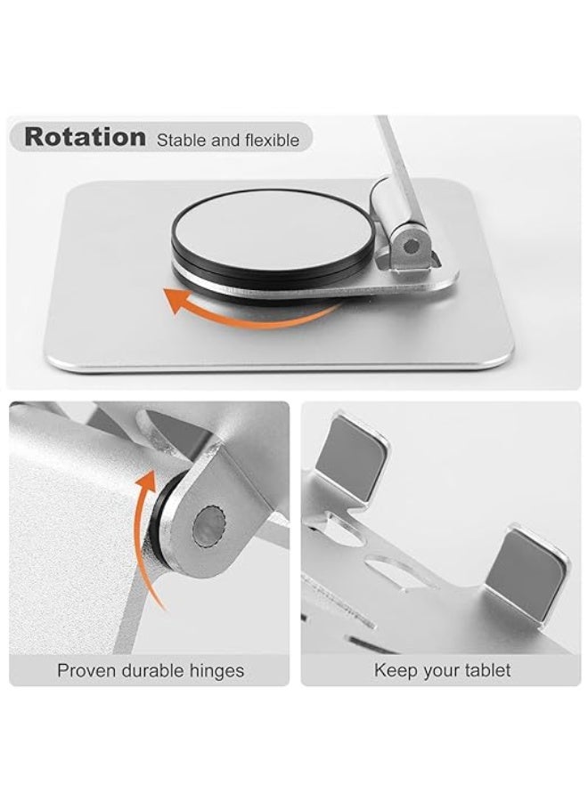 360° Rotating Tablet Stand – Adjustable & Stable Holder for Desk, Bed, or Kitchen – Perfect for Work, Study & Entertainment - Image 2