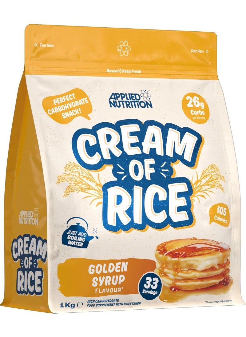 Cream of Rice High Carbohydrate Cream of Rice Supplement Golden Syrup  Flavour 1 kg - pzsku/Z23CBBA20FFF469E02EEFZ/45/_/1724156083/521a1a22-09aa-48da-b65c-8eff0d1589fc