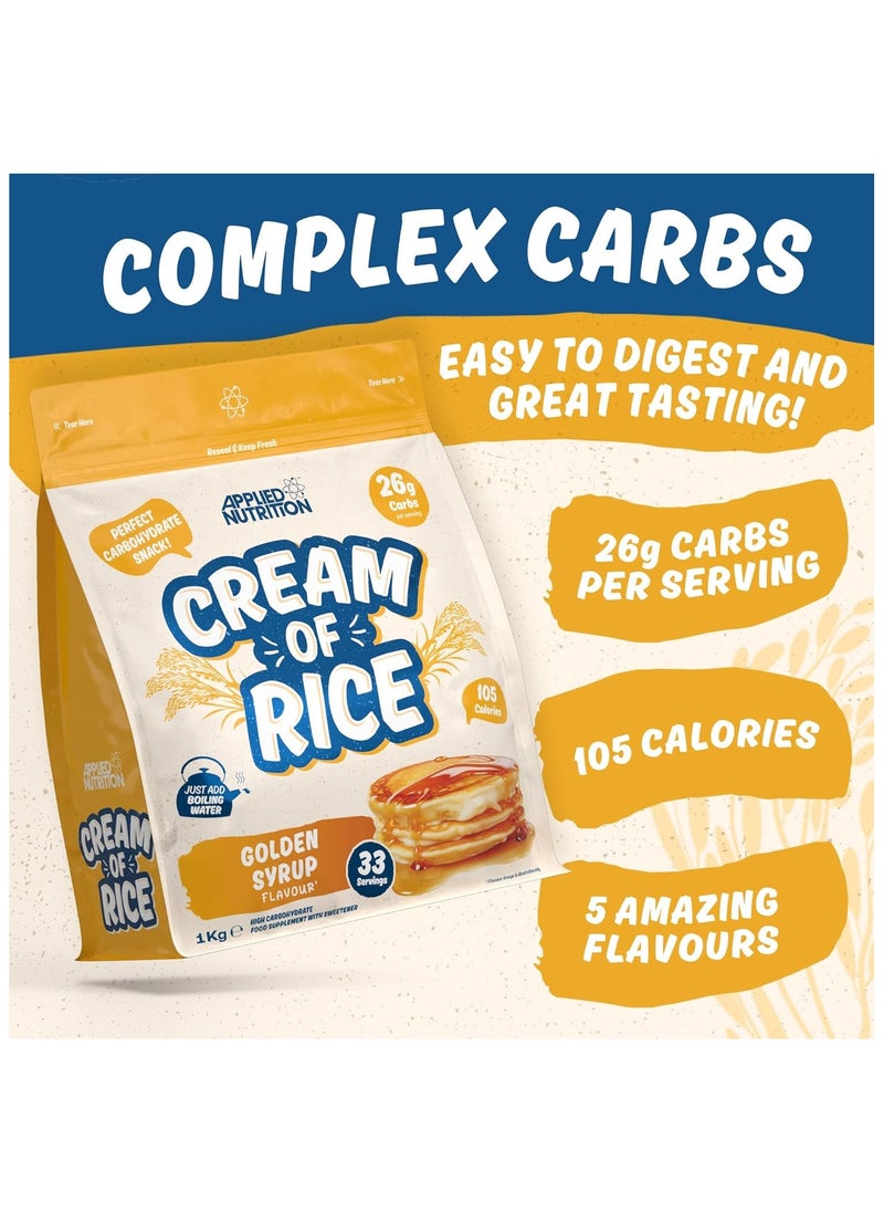 Cream of Rice High Carbohydrate Cream of Rice Supplement Golden Syrup  Flavour 1 kg - pzsku/Z23CBBA20FFF469E02EEFZ/45/_/1724156101/5130fe67-3182-40a7-a98d-2f7f7454bbe6