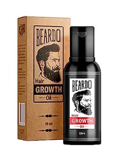 BEARDO Beard And Hair Growth Oil Black 50ml  - Image 1