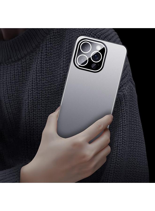 اس-توب جراب لهاتف iPhone 15 Pro مصنوع من معدن الألومنيوم الجليدي المقاوم للانفجار والمضاد للتجمد - Image 4