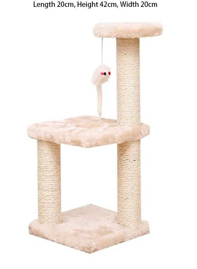 keke Multi-Level Kitten Play Tree with Scratching Post and Ladder  - Image 4