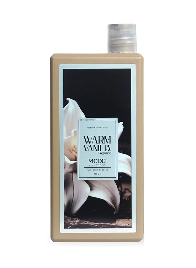 Warm Vanilla Shower Gel 750ml