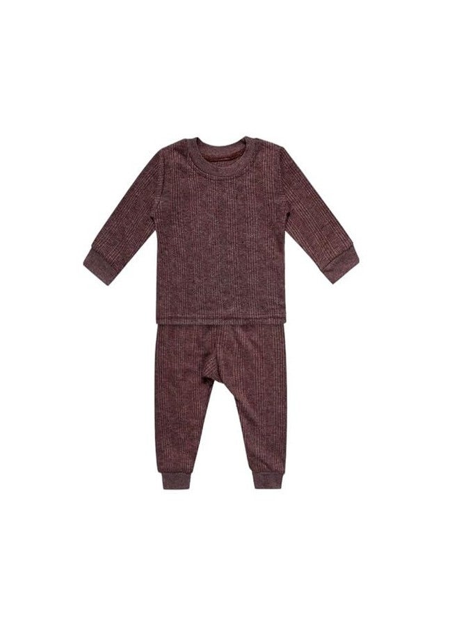 BONUM Latest Winter Wear Thermal Innerwear Top & Full Pant Woolen Warmer Combo Set for Girls Boys, Kids Unisex Body Warmer Thermal (Set of 3) - Image 3