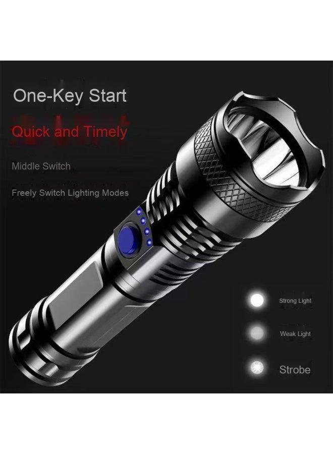New Rechargeable Mini Bright Flashlight