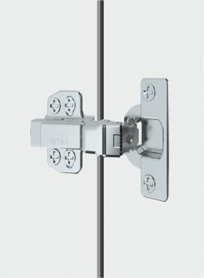 Hettich Onsys 4447i Door Hinge with 4 Hole Mounting Plates | Quality Certified to European Standard | 105° Door Opening Angle | (Door Thickness 14-25 mm : 16 Crank) | Pack of 2 (4 Hinges) - Image 4