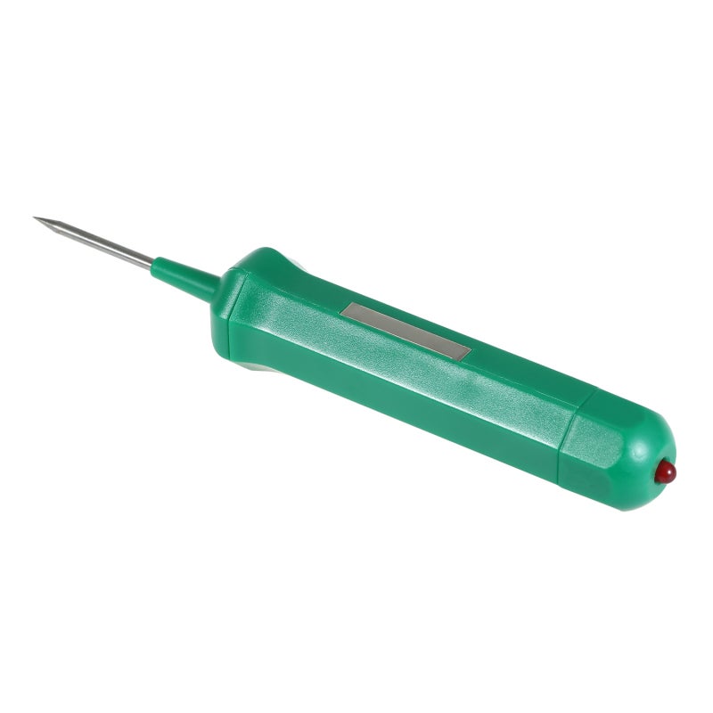 Circuit Tester: Green PC Material, No Ground Wire Required, Built-In Battery - Long Life LED Light, Fault Detection for Automotive Motorcycle Heavy Vehicle Maintenance - Image 4