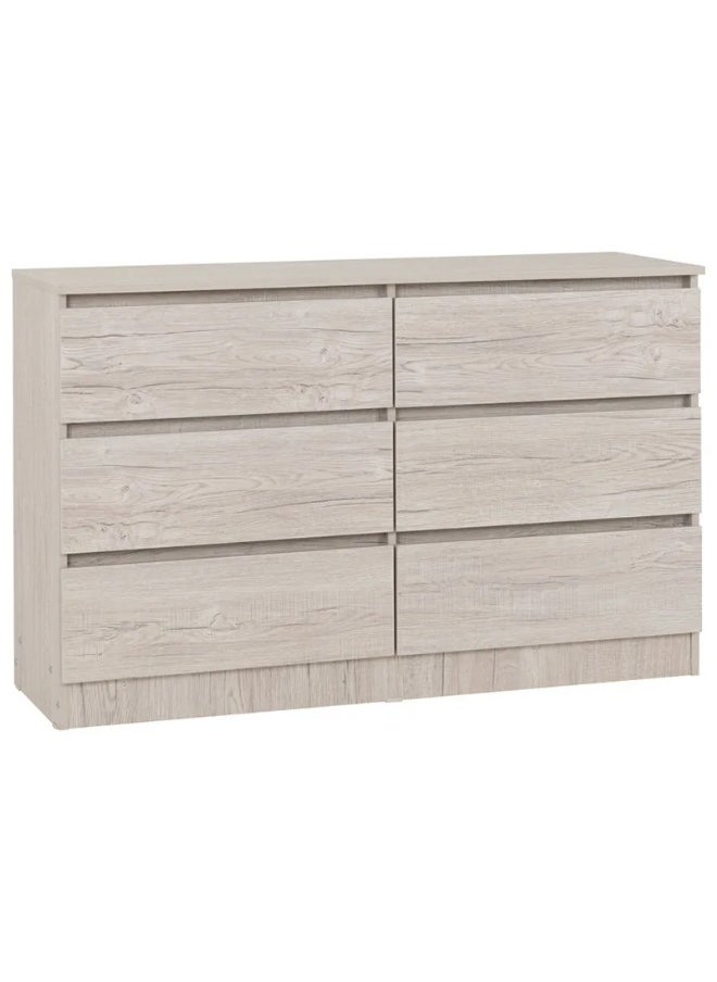 DIVINE FURNITURE Simple 6 Drawer Chest Of Drawers  - Image 3
