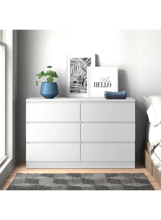 DIVINE FURNITURE Simple 6 Drawer Chest Of Drawers  - Image 5