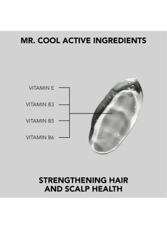 Hair Situation Hair Situation Mr. Cool Wet Look Hair Gel - Strong Hold, High Shine and Alcohol-Free Formula for All Hair Types, Anti Humidity, Non-Flaking Styling Formula Designed for a Confident Men 8 Fl Oz  - Image 2