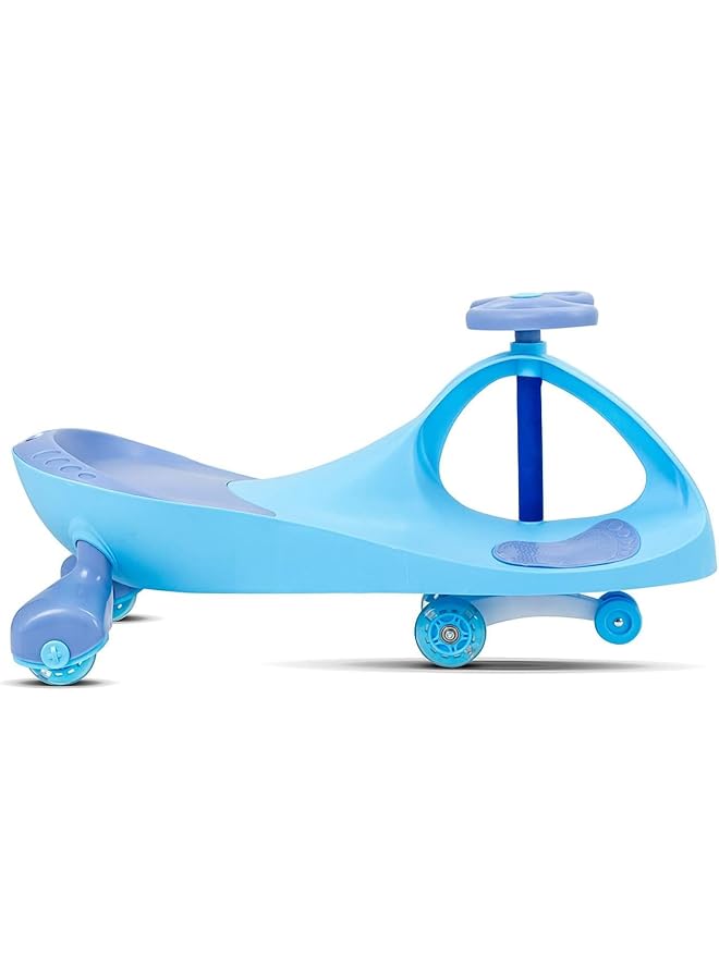 MAAS Wizarding Stroller With 360° Rotating Handlebar And Light Up Pu Wheels For Kids Twistable Rotate And Go Multi Color Product (Blue) - Image 2