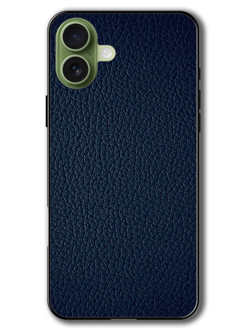Theodor Case Compatible with Apple iPhone 17 6.3 Inch Protection Shockproof Bumper Cover Blue Pattern - Image 1