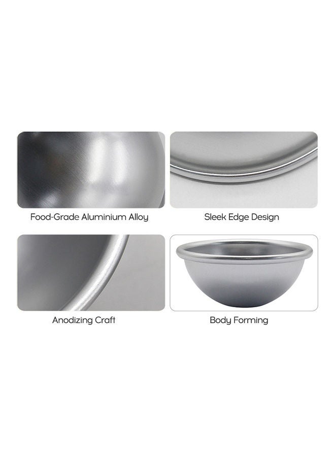 NIBEMINENT Aluminium Alloy Cake Mould Grey 4.8x2x4.8cm - Image 5