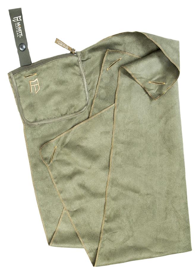 McNett منشفة ميكروفايبر GEAR AID McNett Tactical PT Pod للتمارين واللياقة البدنية، 20" × 32"، أخضر عسكري - Image 4