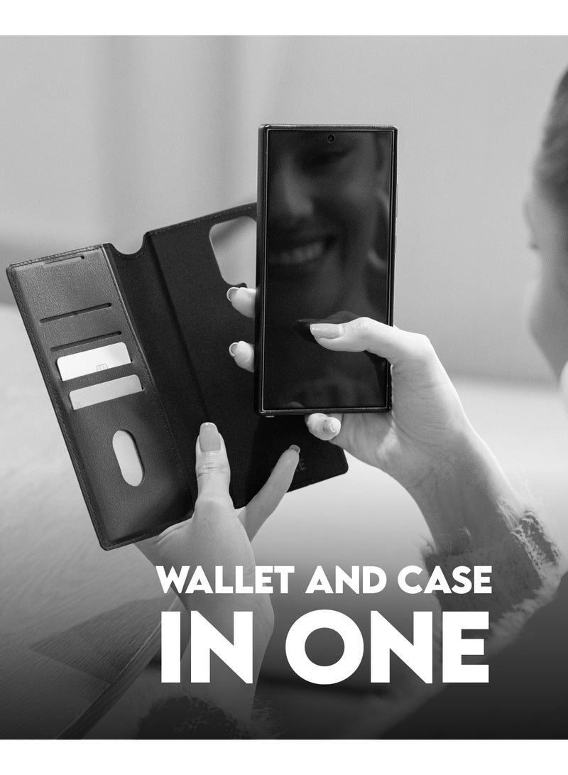 PanzerGlass حافظة CARE من PanzerGlass Tango ثنائية الاستخدام للهاتف لمحطة Samsung Galaxy S25 Ultra متوافقة مع الشحن اللاسلكي Qi، حافظة مغناطيسية، حماية من السقوط بمعايير عسكرية، حافظة Galaxy S25 Ultra - Image 3