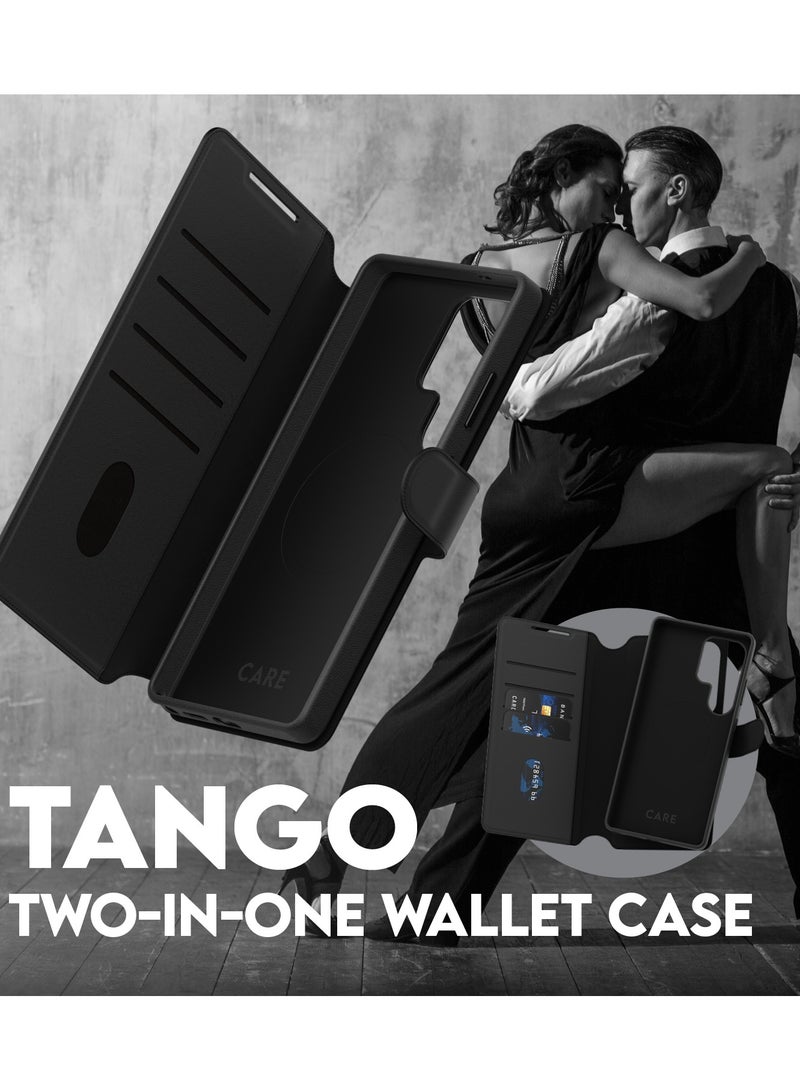 PanzerGlass حافظة CARE من PanzerGlass Tango ثنائية الاستخدام للهاتف لمحطة Samsung Galaxy S25 Ultra متوافقة مع الشحن اللاسلكي Qi، حافظة مغناطيسية، حماية من السقوط بمعايير عسكرية، حافظة Galaxy S25 Ultra - Image 2