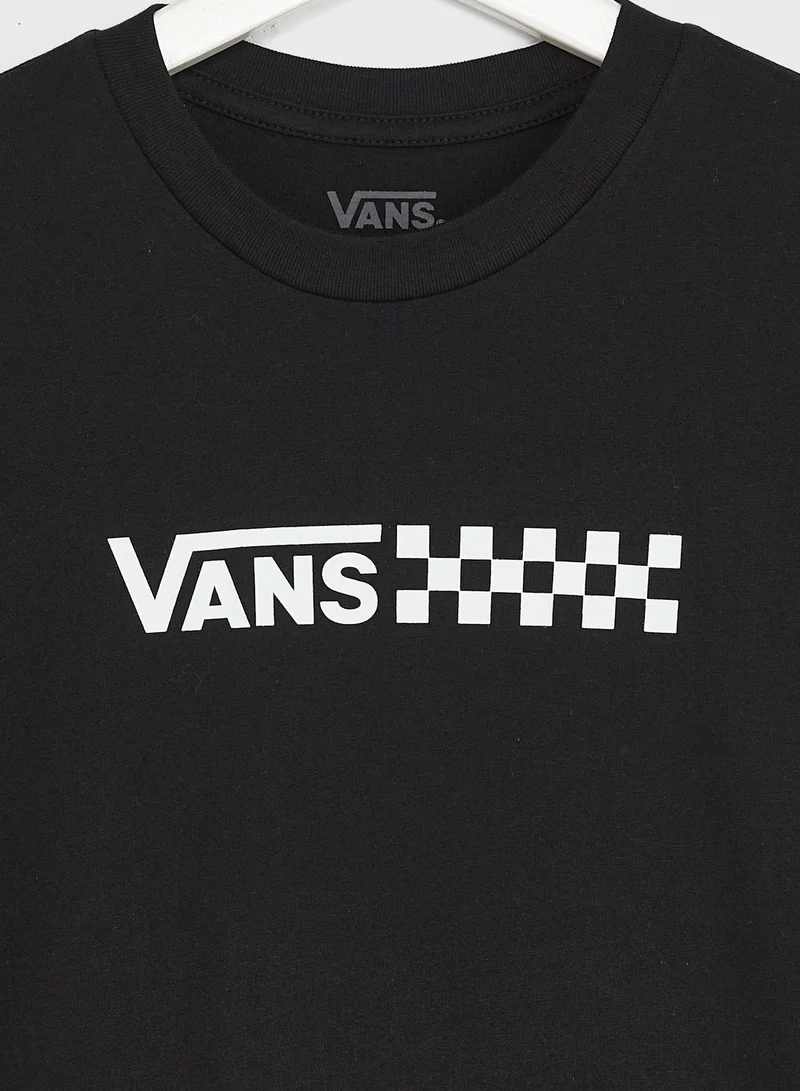 VANS Youth Chalkboard Relaxed T-Shirt Dress