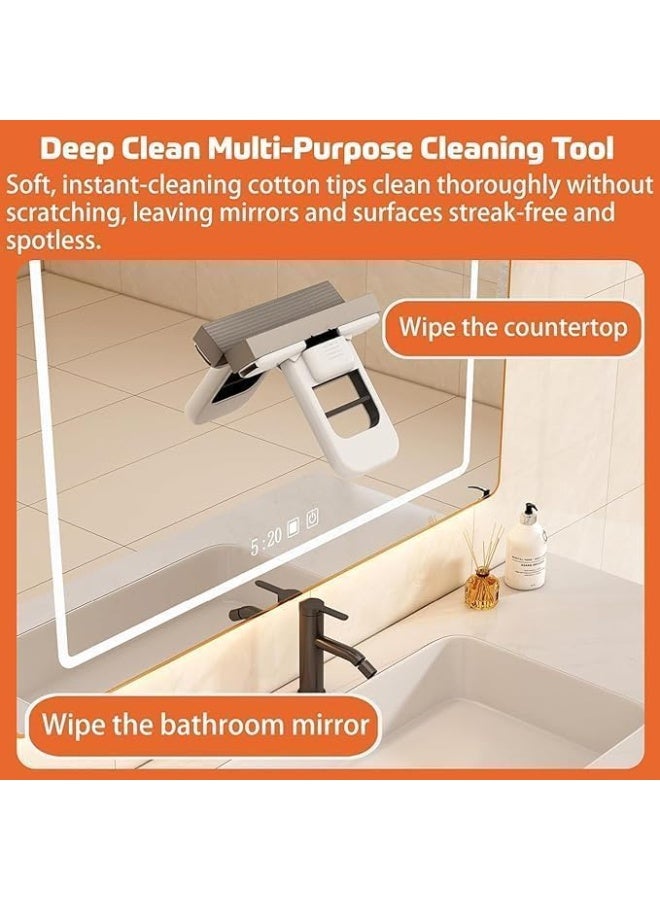 Portable, foldable, self-wrinkling mop – wet and dry cleaning sponge for offices, kitchens, and bathrooms - Image 4