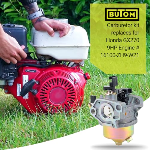 Butom GX270 GX240 Carburetor for Honda GX 270 240 9HP 8.0HP Engine Parts 16100-ZE2-W71 16100-ZH9-W21 Carb 17210-ZE2-822 Air Filter - Image 2