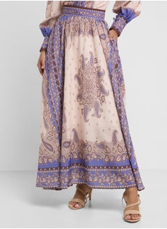 Khizana Printed Top & Skirt Set  - Image 4