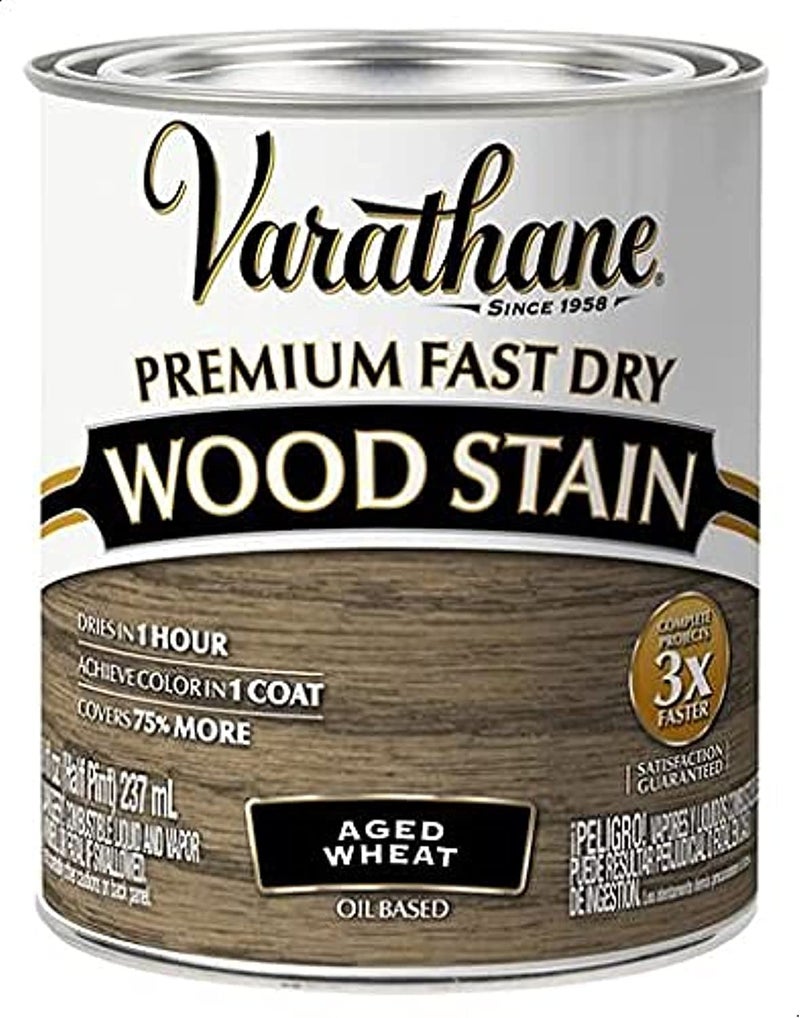 Rust-Oleum Varathane 333612 Wood Stain - 236 ml - Aged Wheat