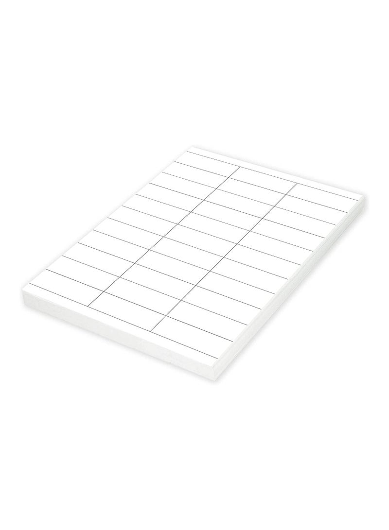 Agipa 100-Sheet Multipurpose Label White - APLA101128 - Image 2
