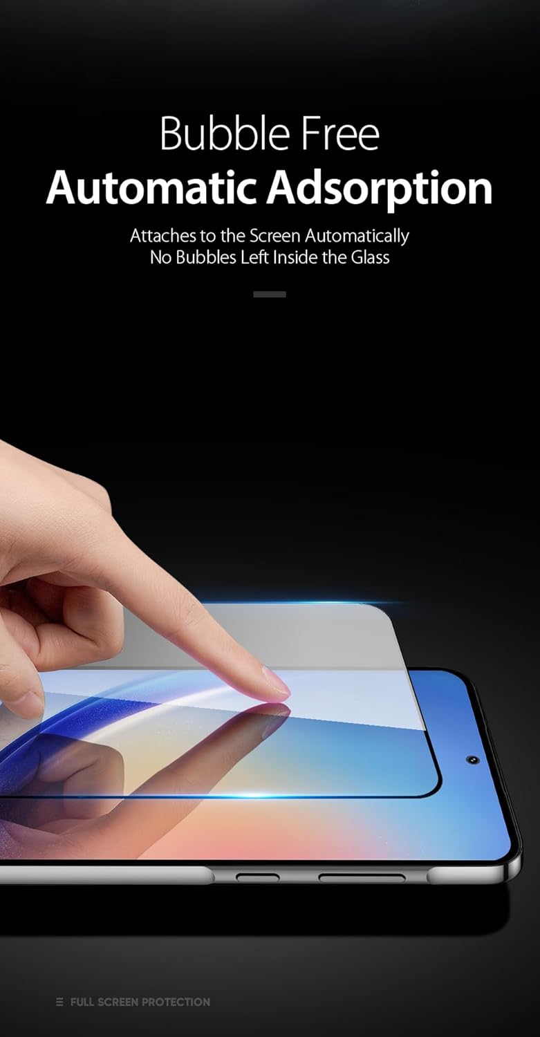 XTRENGTH Advanced HD+ Tempered Glass Screen Protector Designed for Samsung Galaxy M56 / F56 5G - Edge to Edge Full Screen Coverage with Easy Installation Kit (Anti-Scratch) - Image 4