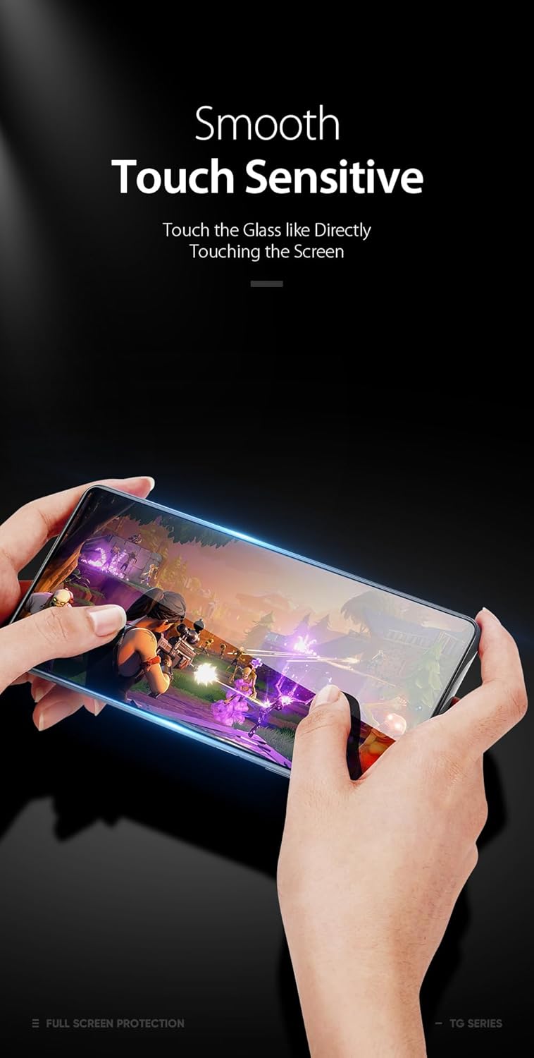 XTRENGTH Advanced HD+ Tempered Glass Screen Protector Designed for Samsung Galaxy M56 / F56 5G - Edge to Edge Full Screen Coverage with Easy Installation Kit (Anti-Scratch) - Image 5